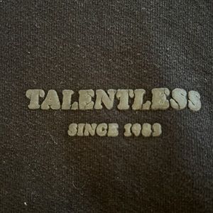 TALENTLESS Black Sweatshirt